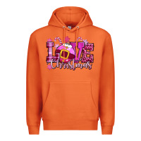 Carrot love christmas pink Premium Hoodie - CowGirlArtShop