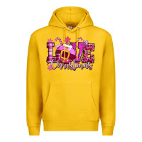 Lemon love christmas pink Premium Hoodie - CowGirlArtShop