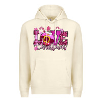 Sandshell love christmas pink Premium Hoodie - CowGirlArtShop