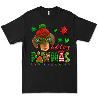 Black merry pawmas christmas dachshund Premium Tee - Jasminsmagicworld