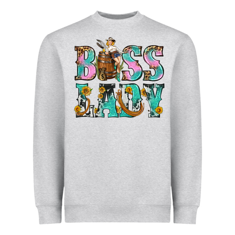 Boss Lady Heavyweight Sweatshirt by BundleAndBundleShop | Teevron