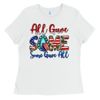White all gave some some gave all Ladies Tee - JahusDesignShop