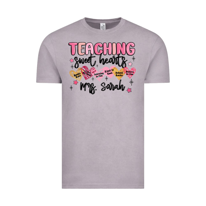 Teaching Sweet Hearts Vintage Tee by MaliasSmallBusiness | Teevron