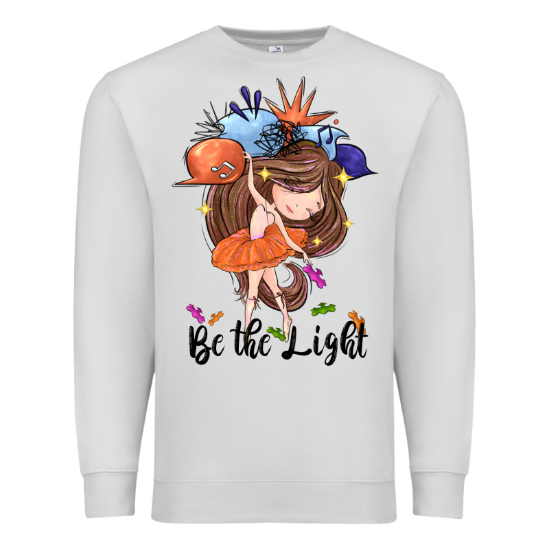 Be The Light Premium Sweatshirt by CowGirlArtShop | Teevron