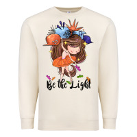 Sandshell Be the light Premium Sweatshirt - CowGirlArtShop