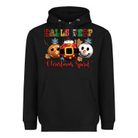 Black balls deep christmas spirit Heavyweight Hoodie - CowGirlArtShop