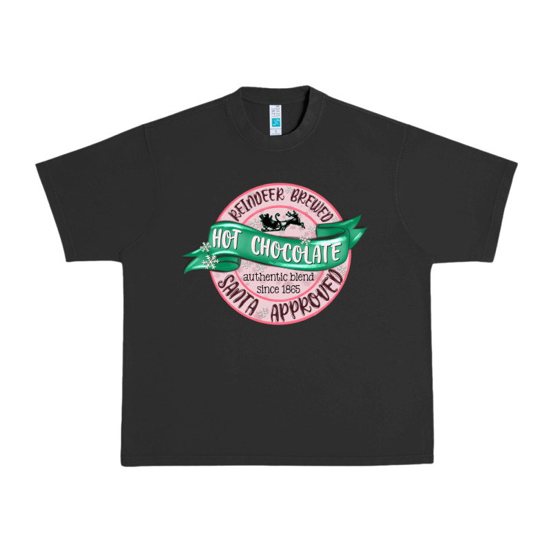 Reindeer Brewed Santa Approved Pink Urban Heavy Tee by MaliasSmallBusiness | Teevron