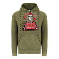 Vintage Olive i steal hearts skeleton valentine's day Vintage Hoodie - MaliasSmallBusiness