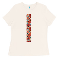 Bone Halloween Key Fob Ladies Tee - BundleAndBundleShop