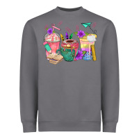 Storm School Girl Coffee Cup Bbs Heavyweight Sweatshirt - BundleAndBundleShop