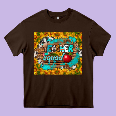 Teacher Squad Tumbler Heavy Core Tee Designed By Bundleandbundleshop