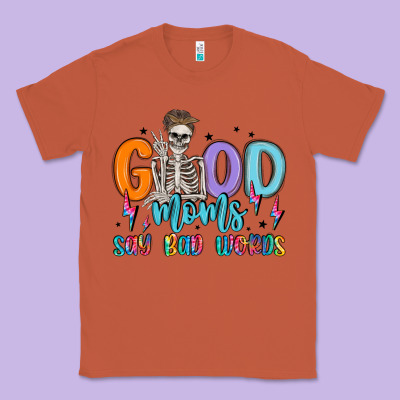 Good Moms Say Bad Words Classic Tee Designed By Maliassmallbusiness