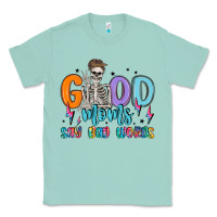 Seafoam good moms say bad words Classic Tee - MaliasSmallBusiness