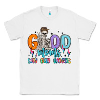 White good moms say bad words Classic Tee - MaliasSmallBusiness
