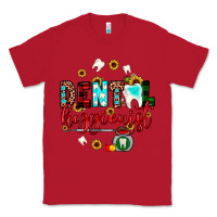 Red Christmas dental hygienist Classic Tee - JahusDesignShop