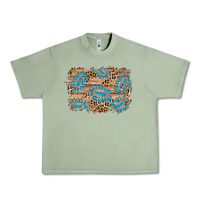 Gemstone Wood Leopard Background Urban Heavy Tee | Teevron