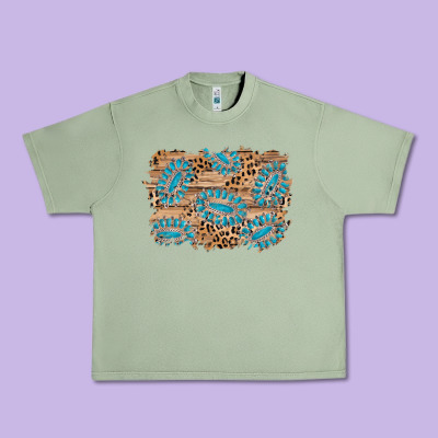 Gemstone Wood Leopard Background Urban Heavy Tee Designed By Adodesignshop