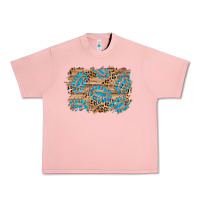 Salmon gemstone wood leopard background Urban Heavy Tee - AdoDesignShop