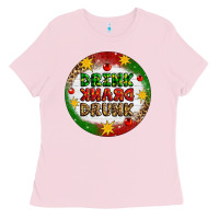 Bubblegum Pink Drink Drank Drunk Ladies Tee - Artiststas
