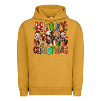 Pigment Peanut Butter Merry christmas pigs Urban Hoodie - FaDigitalArtStudio