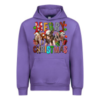 Tulip Merry christmas pigs Urban Hoodie - FaDigitalArtStudio