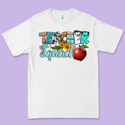 Teacher Squad Premium Tee Designed By Bundleandbundleshop
