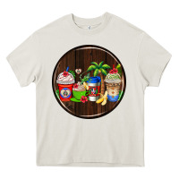 Cream dominican republic coasters Heavy Core Tee - AdoDesignShop