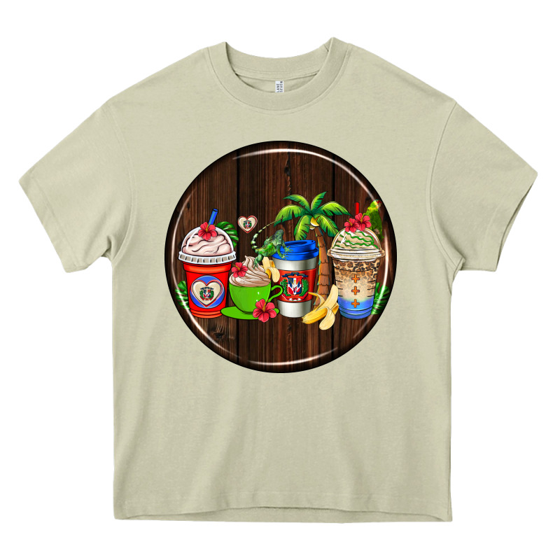 Dominican Republic Coasters Heavy Core Tee by AdoDesignShop | Teevron