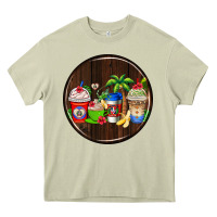 Mossy dominican republic coasters Heavy Core Tee - AdoDesignShop