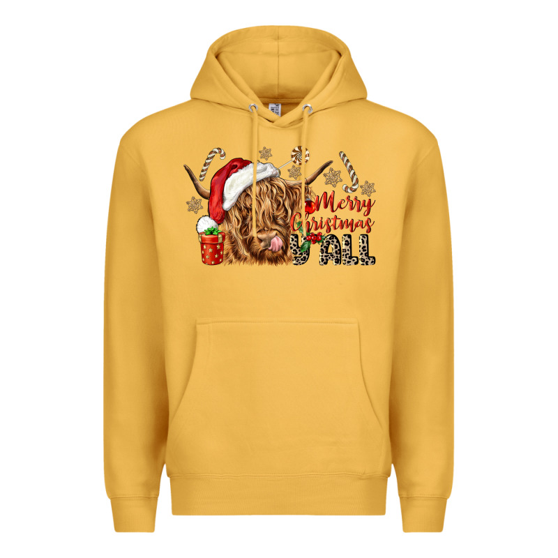 Merry Christmas Yall Premium Hoodie by CowGirlArtShop | Teevron