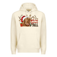 Sandshell merry christmas yall Premium Hoodie - CowGirlArtShop