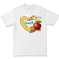 White teaching is a work of heart Premium Tee - JahusDesignShop