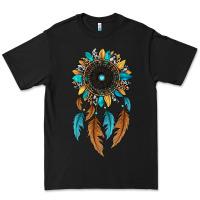 Black dreamer catcher sunflower Premium Tee - JahusDesignShop