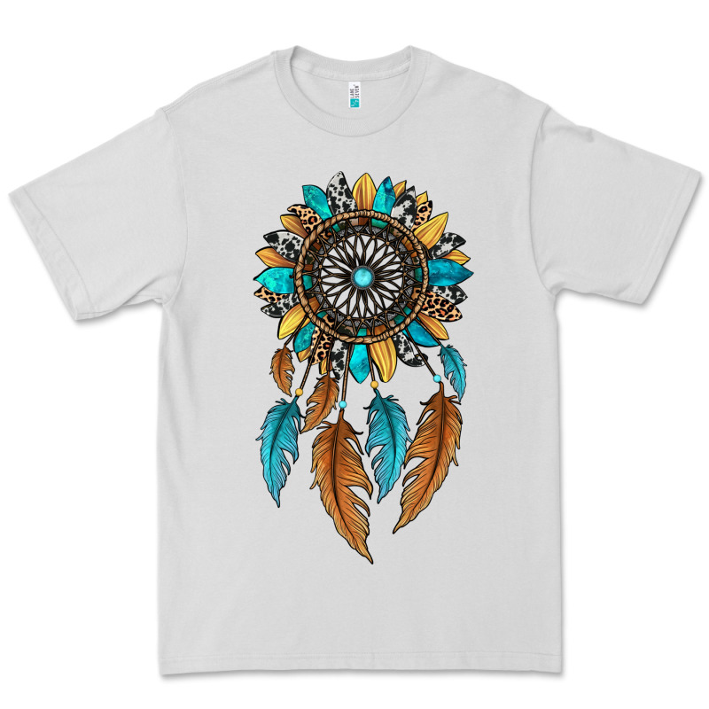 Dreamer Catcher Sunflower Premium Tee by JahusDesignShop | Teevron