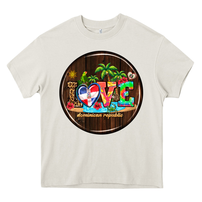 Dominican Republic Coasters Heavy Core Tee by AdoDesignShop | Teevron