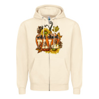 Sandshell Wild About Fall Zipper Hoodie - texasbilliewilder