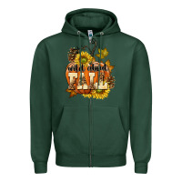 Sports Green Wild About Fall Zipper Hoodie - texasbilliewilder