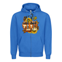 True Royal Wild About Fall Zipper Hoodie - texasbilliewilder