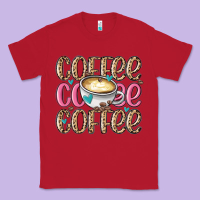 Coffee Coffee Coffee Classic Tee Designed By Maliassmallbusiness