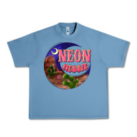 Pebble Blue neon moon Urban Heavy Tee - NancyCooperArtShop