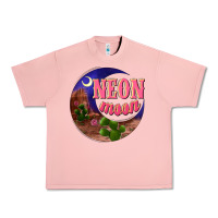 Salmon neon moon Urban Heavy Tee - NancyCooperArtShop