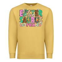 Antique Gold Easter Saurus Nurse Easter Day Premium Sweatshirt - HowdyJamesFarm