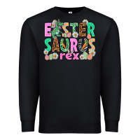 Black Easter Saurus Nurse Easter Day Premium Sweatshirt - HowdyJamesFarm