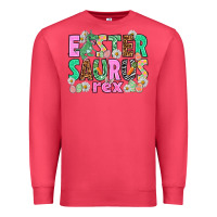 Cardinal Easter Saurus Nurse Easter Day Premium Sweatshirt - HowdyJamesFarm