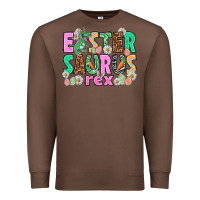 Chestnut Easter Saurus Nurse Easter Day Premium Sweatshirt - HowdyJamesFarm