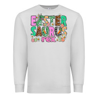Dove Grey Easter Saurus Nurse Easter Day Premium Sweatshirt - HowdyJamesFarm