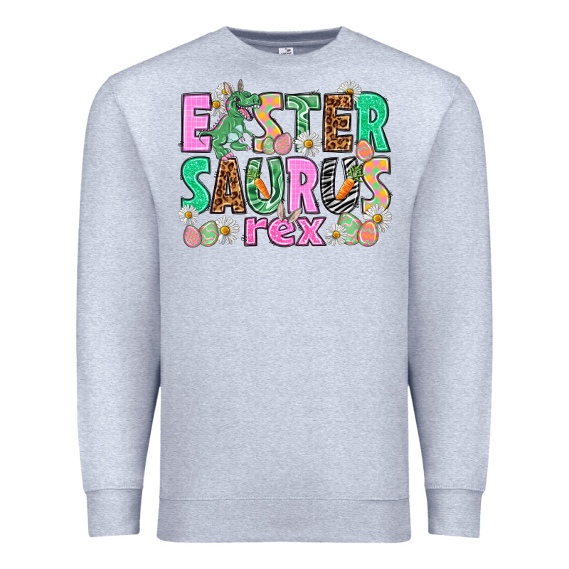 Easter Saurus Nurse Easter Day Premium Sweatshirt by HowdyJamesFarm | Teevron