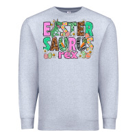 Heather Grey Easter Saurus Nurse Easter Day Premium Sweatshirt - HowdyJamesFarm