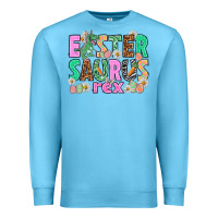 Ocean Blue Easter Saurus Nurse Easter Day Premium Sweatshirt - HowdyJamesFarm