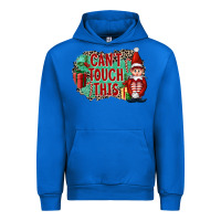 Cobalt Christmas Can't Touch This Elf Urban Hoodie - FaDigitalArtStudio